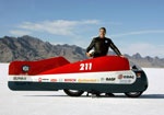 Heinz Herz, Bonneville 2006. Foto Horst Rsler